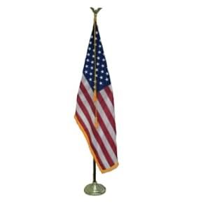 Flag Kit Option 2 - Nylon US Indoor with Eagle